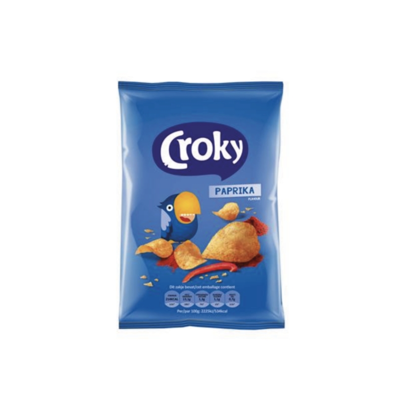 Croky chips paprika (20x40g.)